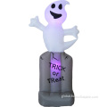 Halloween Inflatable White Ghost Halloween inflatable Ghost on Tombstone for decorations Manufactory